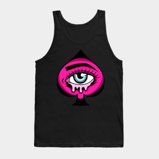 Eye and ace of spades Tank Top